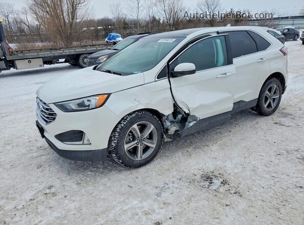 2FMPK4J99LBA24759 2020 FORD EDGE Белый Передняя левая четверть