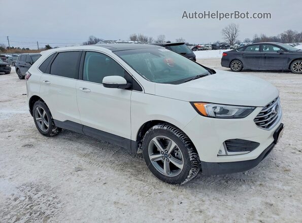 2FMPK4J99LBA24759 2020 FORD EDGE Белый Передняя правая четверть