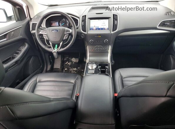 2FMPK4J99LBA24759 2020 FORD EDGE Белый Вид панели приборов