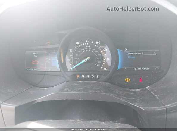 2FMPK4J99RBB00862 2024 FORD EDGE White Vista de los asientos traseros
