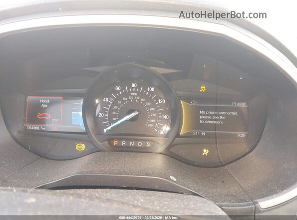 2FMPK4J9XLBA82587 2020 FORD EDGE Черный Вид задних сидений