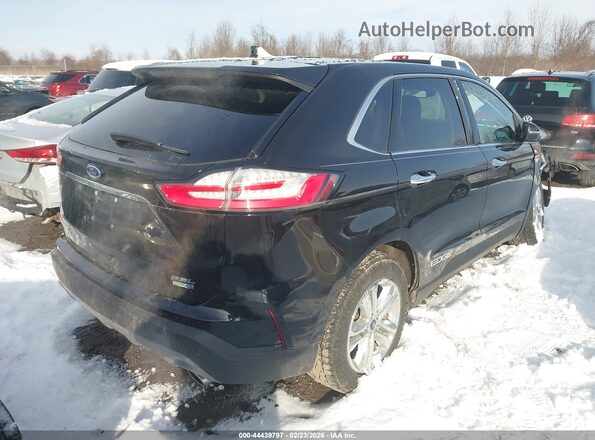 2FMPK4J9XLBA82587 2020 FORD EDGE Черный Задняя правая четверть