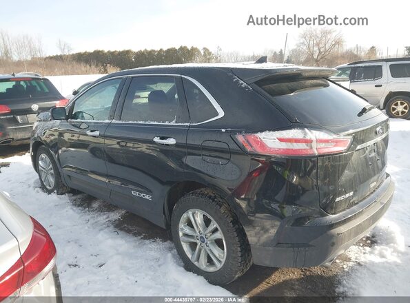 2FMPK4J9XLBA82587 2020 FORD EDGE Черный Панорамный вид салона 360°
