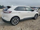 2017 Ford Edge Titanium White vin: 2FMPK4K90HBB83353