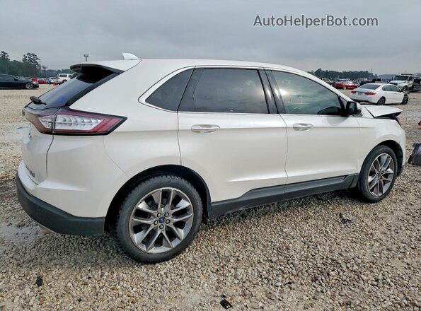 2FMPK4K90HBB83353 2017 FORD EDGE White Հետևի աջ