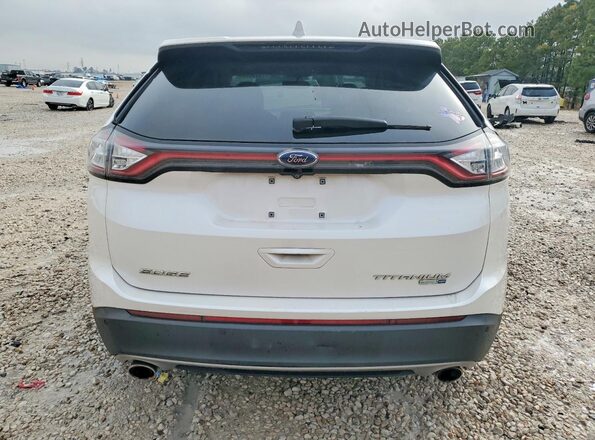 2FMPK4K90HBB83353 2017 FORD EDGE White Հետևի տեսք