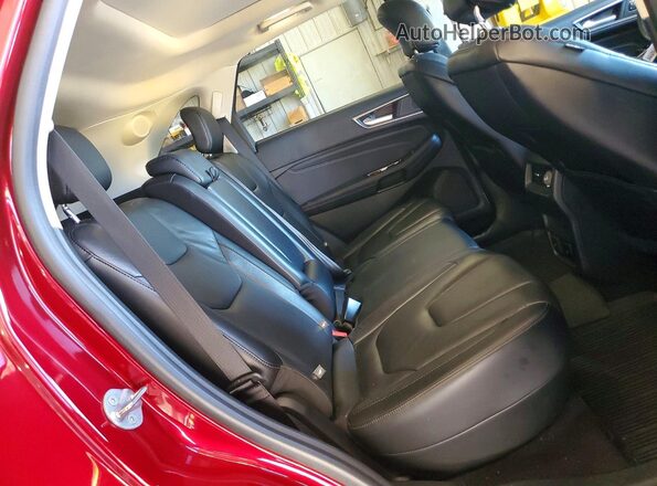 2FMPK4K93KBC01142 2019 FORD EDGE Красный Вид задних сидений