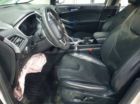 2FMPK4K94GBC51264 2016 FORD EDGE Белый Вид салона спереди