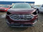 2019 Ford Edge Titanium Темно-бордовый vin: 2FMPK4K94KBC60488