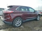 2019 Ford Edge Titanium Темно-бордовый vin: 2FMPK4K94KBC60488
