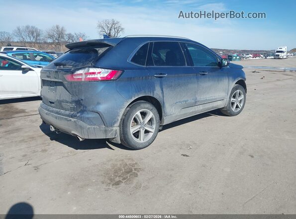 2FMPK4K94KBC73869 2019 FORD EDGE Blue Հետևի աջ
