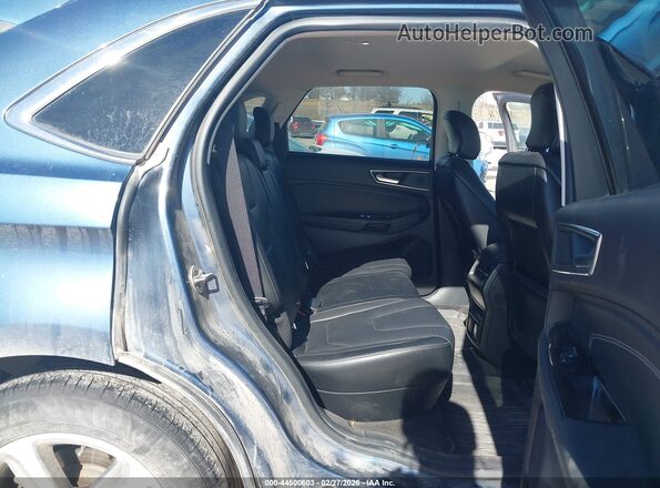 2FMPK4K94KBC73869 2019 FORD EDGE Blue VIN կոդի պիտակի տեսք