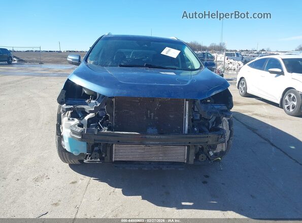 2FMPK4K94KBC73869 2019 FORD EDGE Blue Սարքավորումների վահանակի տեսք