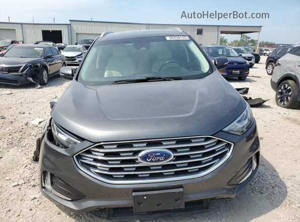 2FMPK4K97KBB43505 2019 FORD EDGE Gray Вид спереду