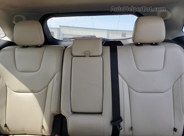 2FMPK4K97KBB43505 2019 FORD EDGE Gray Вид задніх сидінь