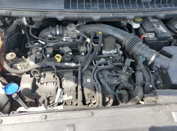 2FMPK4K97KBB43505 2019 FORD EDGE Gray Вид підкапотного простору