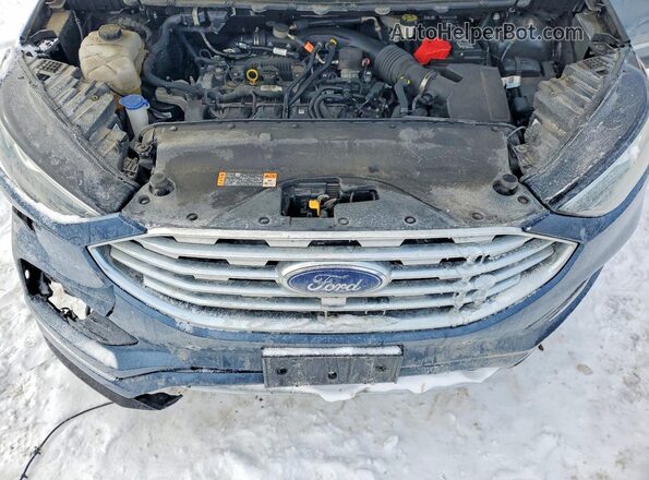 2FMPK4K98KBC65483 2019 FORD EDGE Синий Вид подкапотного пространства