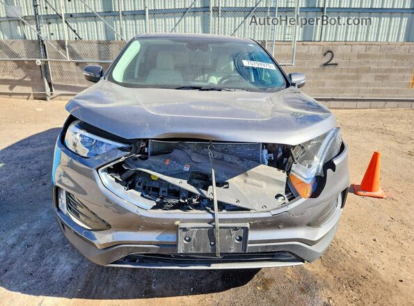 2FMPK4K98PBA49334 2023 FORD EDGE Gray Widok z przodu