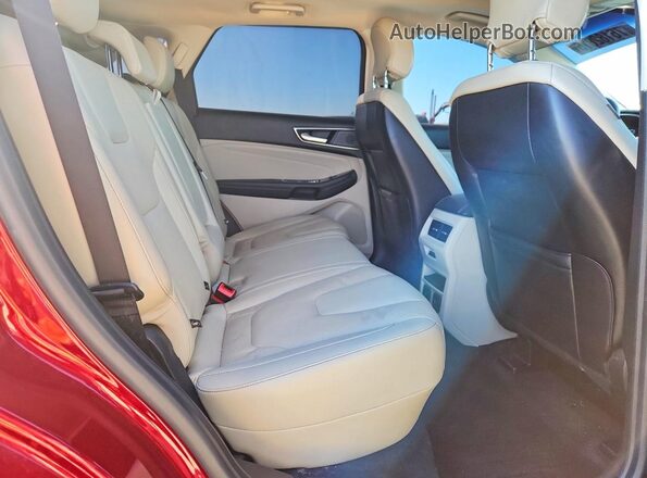 2FMPK4K99KBC09486 2019 FORD EDGE Красный Вид задних сидений