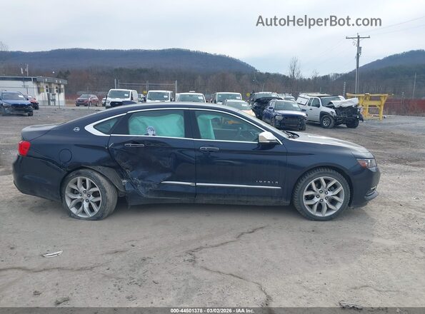 2G1105S35K9132634 2019 CHEVROLET IMPALA Синий Вид задней части салона