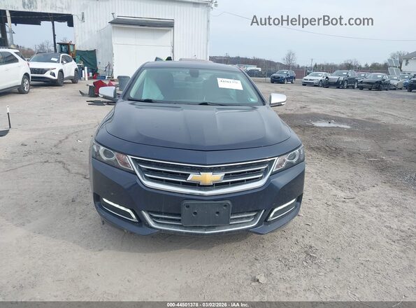 2G1105S35K9132634 2019 CHEVROLET IMPALA Синий Вид щитка приборов