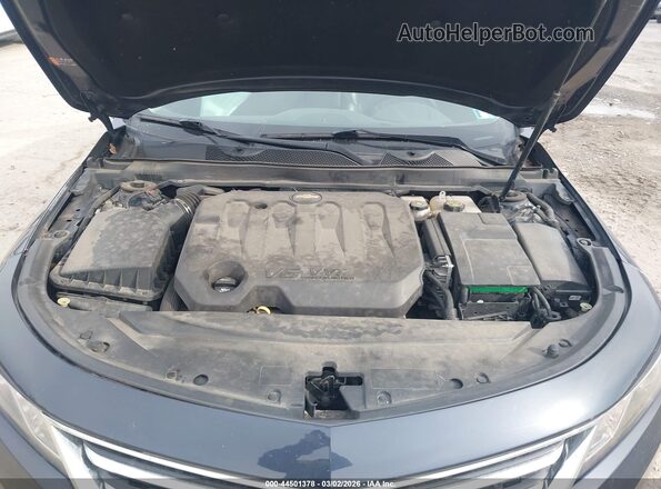 2G1105S35K9132634 2019 CHEVROLET IMPALA Синий Вид сзади