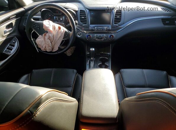 2G1105S37K9125197 2019 CHEVROLET IMPALA Черный Вид панели приборов