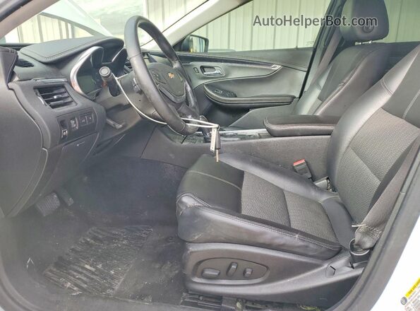 2G1105SA2G9183434 2016 CHEVROLET IMPALA Белый Вид салона спереди