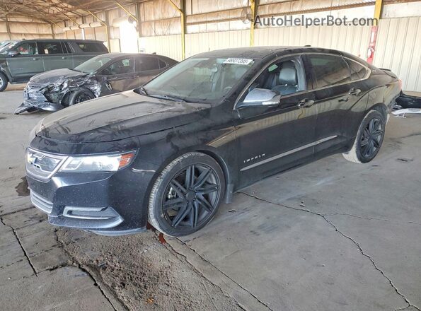2G1145S35H9186397 2017 CHEVROLET IMPALA Черный Передняя левая четверть