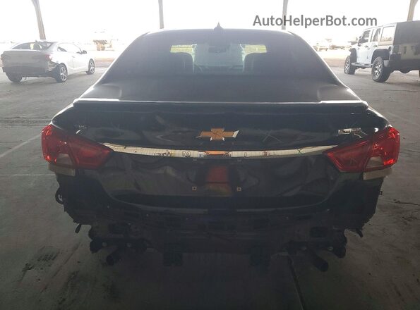 2G1145S35H9186397 2017 CHEVROLET IMPALA Черный Вид сзади