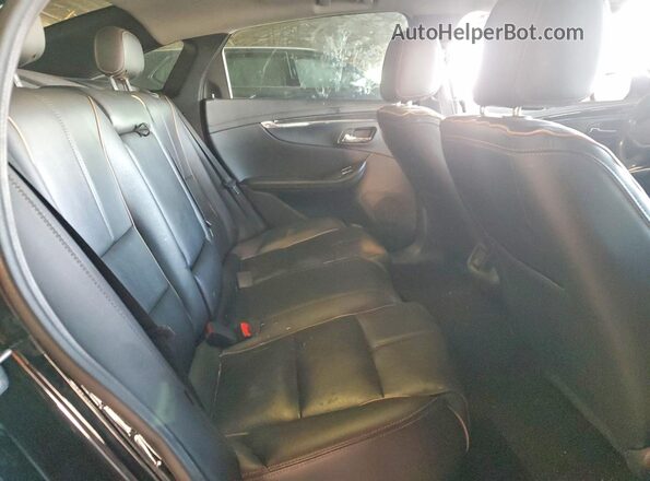 2G1145S35H9186397 2017 CHEVROLET IMPALA Черный Вид задних сидений