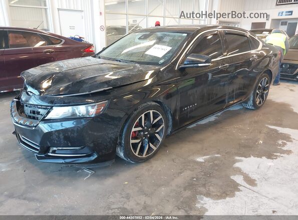 2G1145S38G9165669 2016 CHEVROLET IMPALA Черный Передняя левая четверть