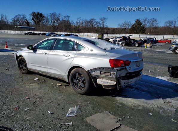 2G11X5SA2H9150723 2017 CHEVROLET IMPALA Серебряный Задняя левая четверть