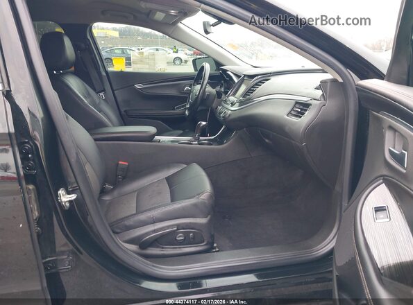 2G11Z5S35L9104792 2020 CHEVROLET IMPALA Black Widok wnętrza z przodu