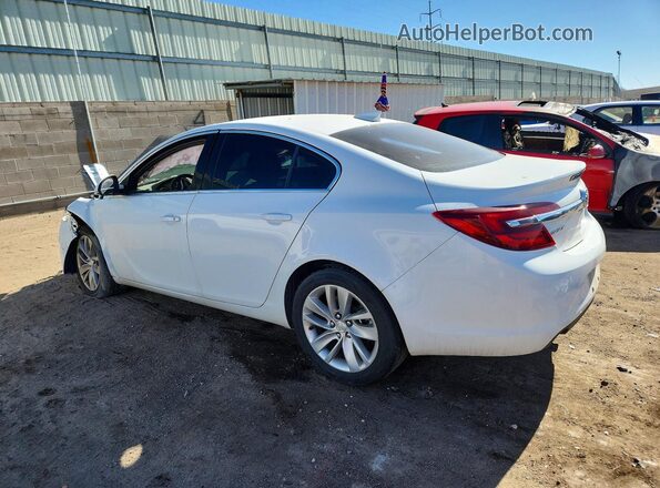 2G4GK5EX0G9114684 2016 BUICK REGAL Белый Задняя левая четверть