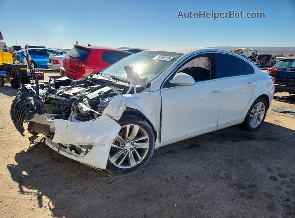 2G4GK5EX0G9114684 2016 BUICK REGAL Белый Передняя левая четверть