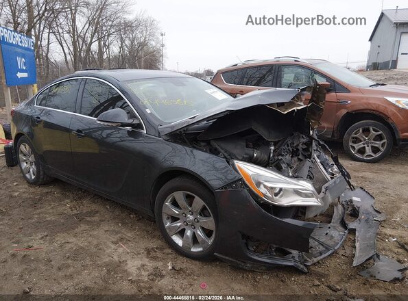 2G4GK5EX5G9135479 2016 BUICK REGAL Gray Передня права чверть