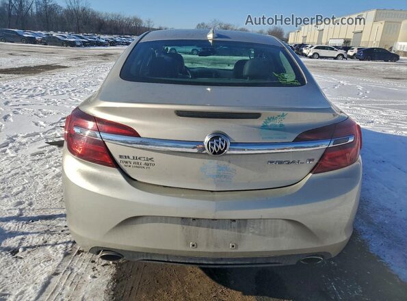 2G4GK5EX5G9149883 2016 BUICK REGAL Beige Widok z tyłu