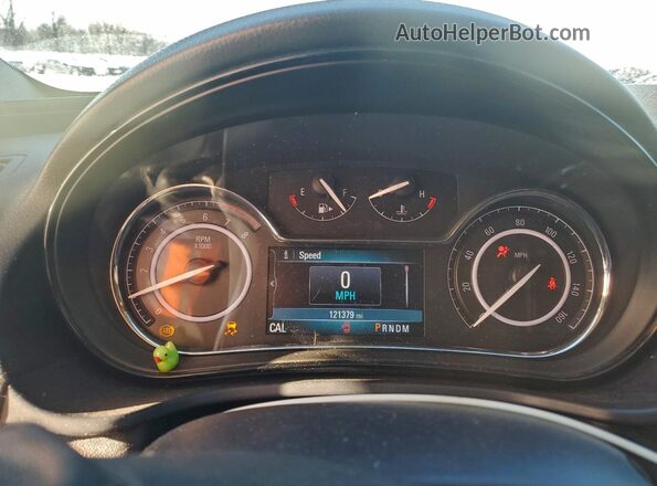 2G4GK5EX5G9149883 2016 BUICK REGAL Beige Widok zestawu wskaźników