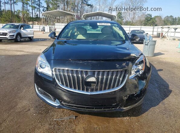 2G4GK5EX6G9150590 2016 BUICK REGAL Черный Вид спереди