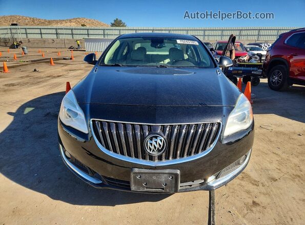 2G4GK5EXXG9111131 2016 BUICK REGAL Black Widok z przodu