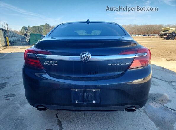 2G4GL5EX1H9161382 2017 BUICK REGAL Black Vista trasera