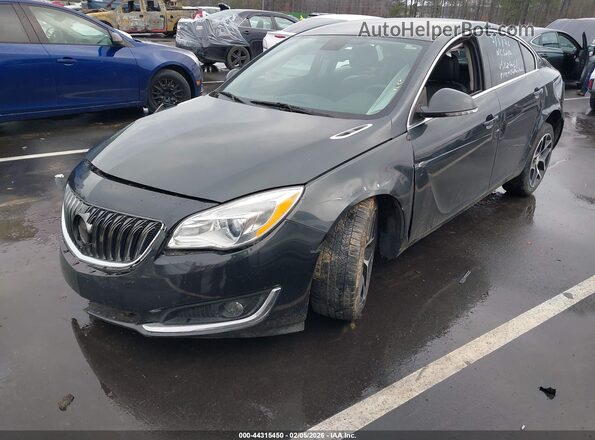 2G4GL5EX6H9188321 2017 BUICK REGAL Gray Front left