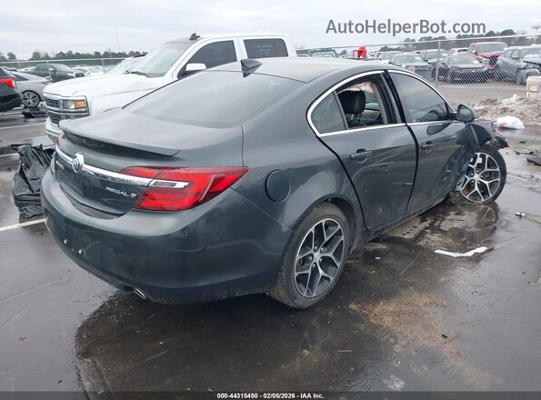 2G4GL5EX6H9188321 2017 BUICK REGAL Gray Rear right