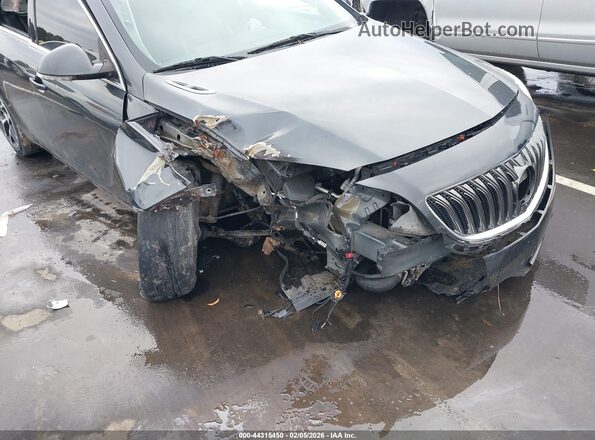2G4GL5EX6H9188321 2017 BUICK REGAL Gray Front view