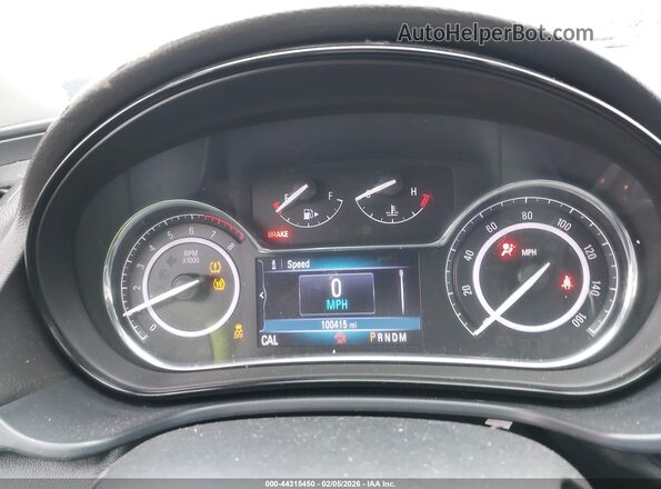 2G4GL5EX6H9188321 2017 BUICK REGAL Gray Rear seats view