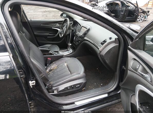 2G4GP5EX9G9162783 2016 BUICK REGAL Black Front interior view