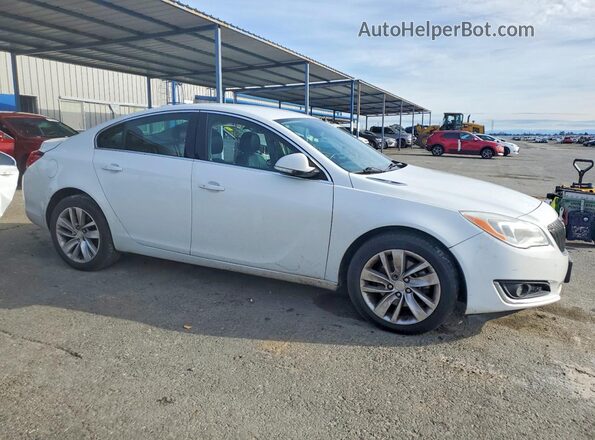 2G4GR5EX1G9180687 2016 BUICK REGAL Белый Передняя правая четверть