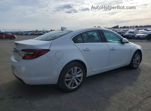 2G4GR5EX1G9180687 2016 BUICK REGAL Белый Задняя правая четверть