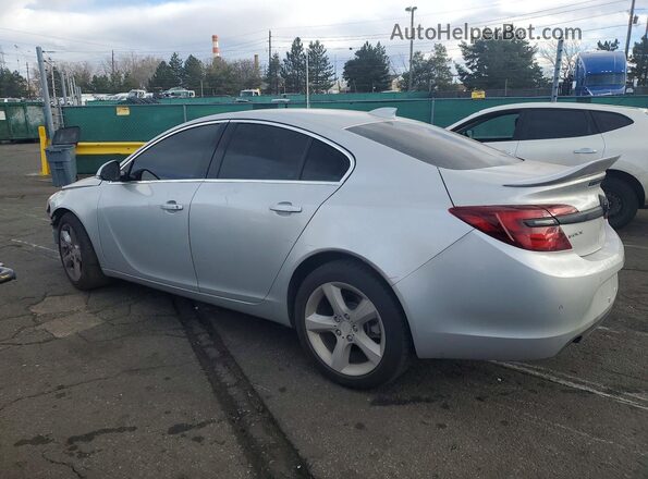 2G4GS5GX4G9101806 2016 BUICK REGAL Серебряный Задняя левая четверть